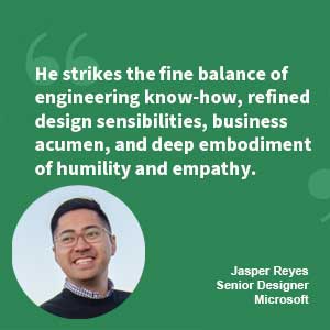 Japer Reyes, Microsoft